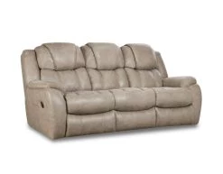 Homestretch Mushroom Reclining Sofa