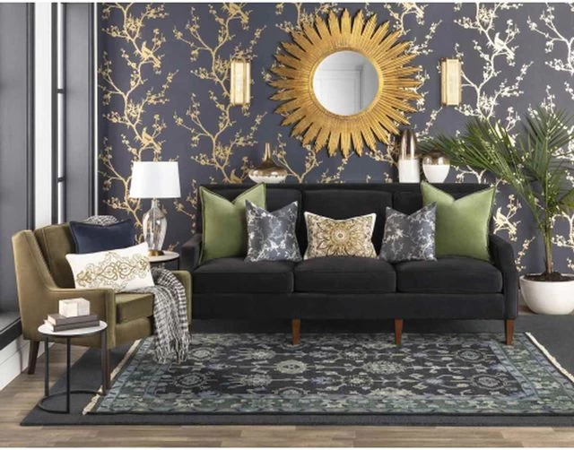 Surya Cotton Velvet Dark Green 18"x18" Pillow Shell - Image 3