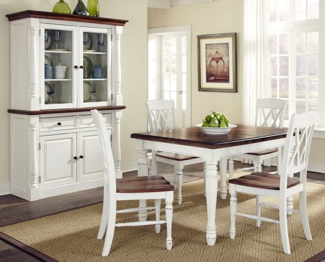 Homestyles® Monarch 5-Piece Off-White Dining Set - Image 2