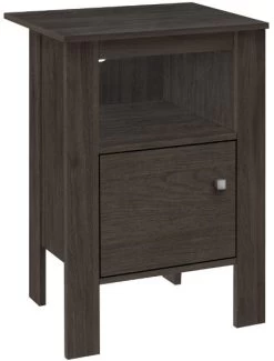 Monarch Specialties Inc. Brown Oak Nightstand