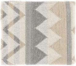 Surya Adara Khaki 50"x60" Throw Blanket