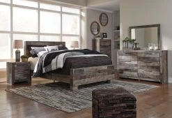 Benchcraft® Derekson 3pc Multi-Gray Queen Bedroom Set P51437291