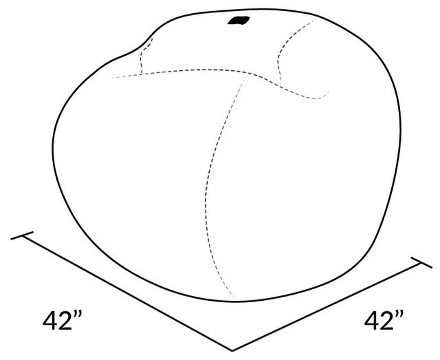 CordaRoy's® Light Gray Nest Terry Corduroy Full Chair - Image 2