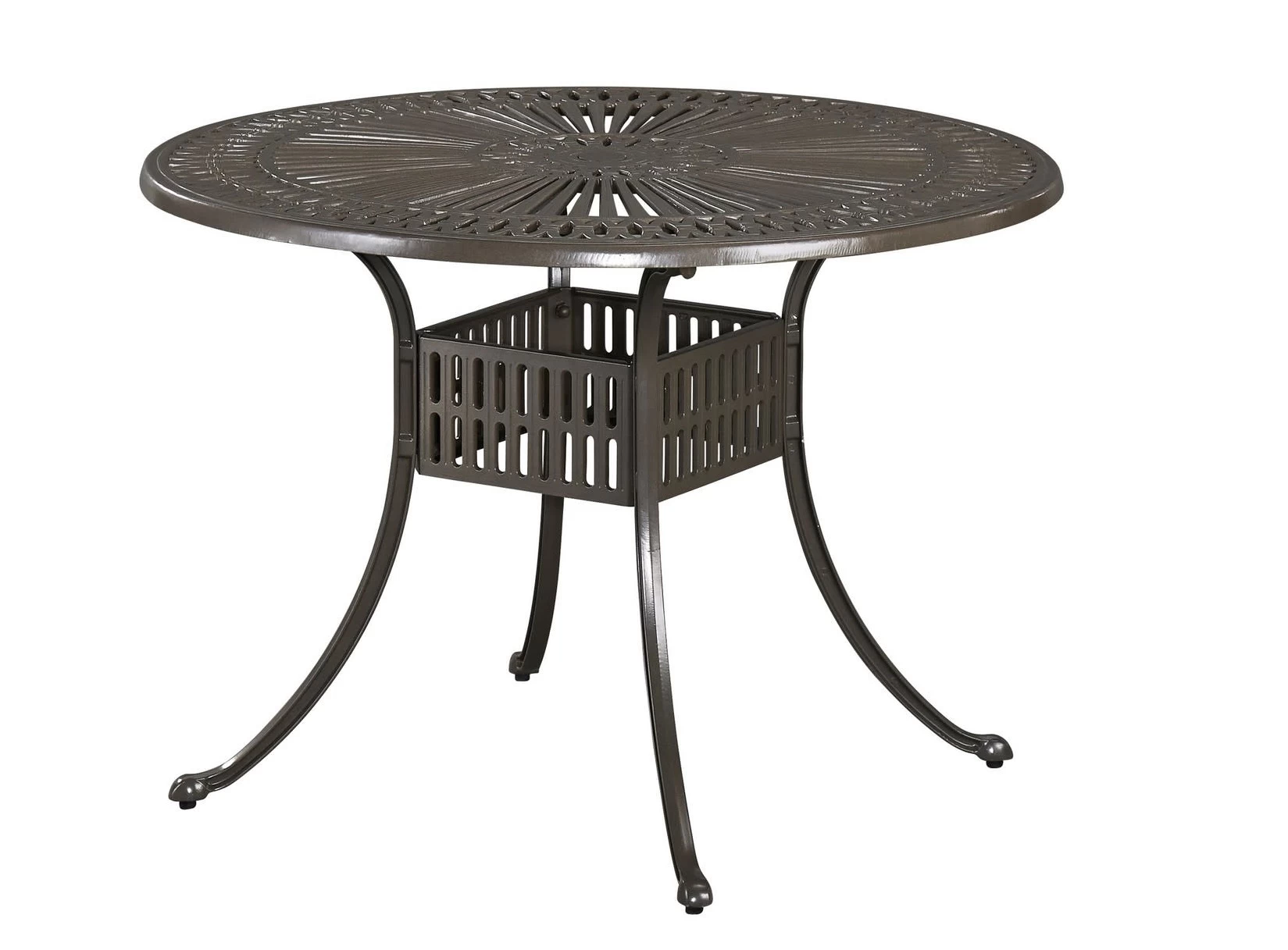 Homestyles® Grenada 5-Piece Khaki Gray Outdoor Dining Set - Image 5