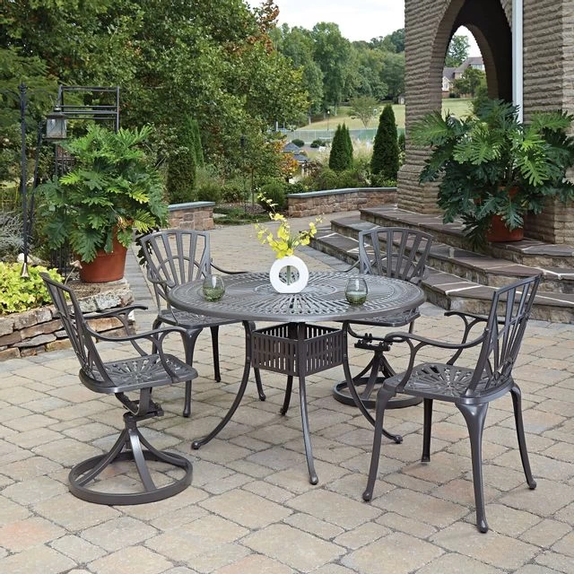 Homestyles® Grenada Khaki Gray Outdoor Dining Table - Image 2