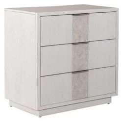 Liberty Mirage Wirebrushed White Nightstand