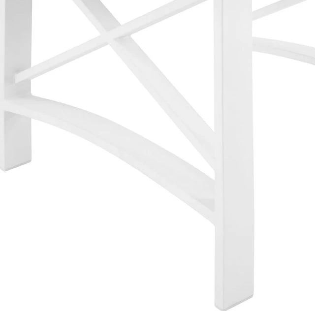 Crosley Furniture® Kaplan White Outdoor Side Table - Image 4