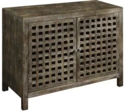 Crestview Collection Rustic Buffet Cabinet