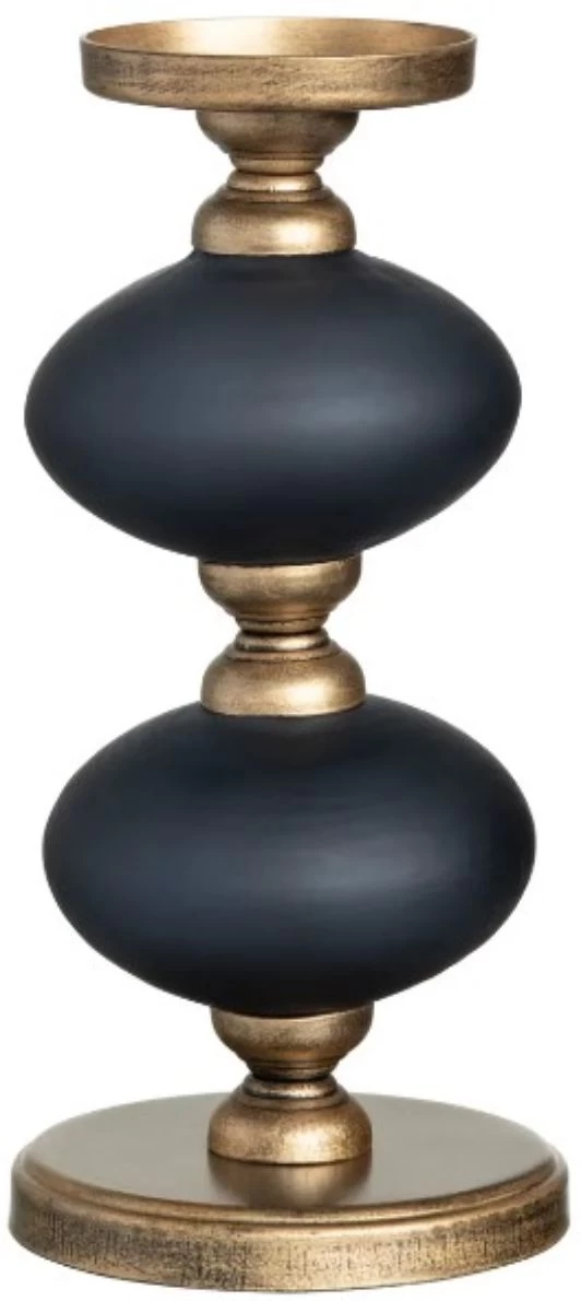 Crestview Collection Adair Blue/Gold Candleholder