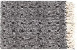 Surya Hamlet Medium Gray 50"x60" Throw Blanket