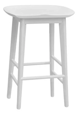 Steve Silver Co. Hilton White Counter Stool