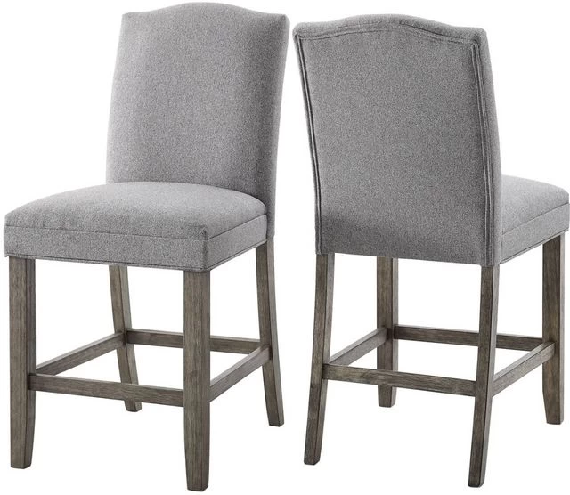 Steve Silver Co. Grayson Driftwood Counter Chair - Image 2