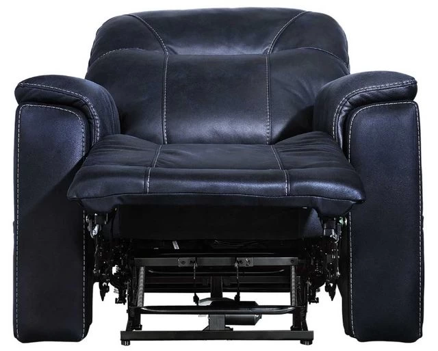 Steve Silver Co. Lexington Ocean Blue Recliner Chair - Image 4