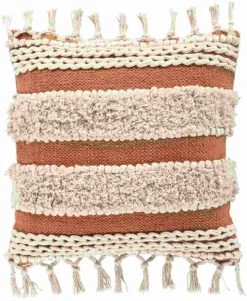 Surya Helena Burnt Orange 22"x22" Pillow Shell