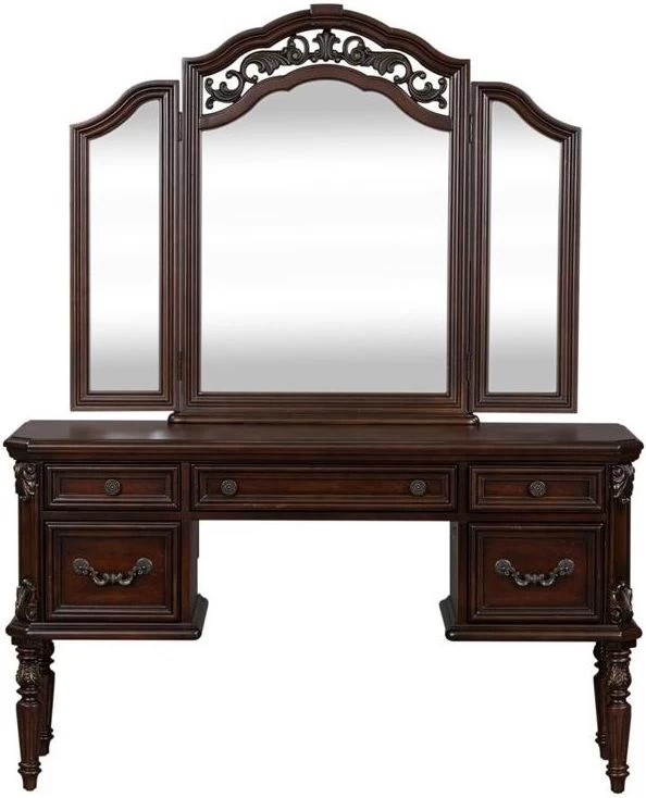 Liberty Messina Estates Cognac Vanity Desk - Image 2