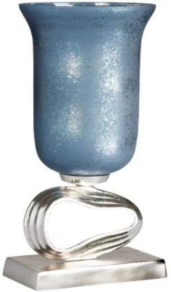 Crestview Collection Cobalt Blue Medium Free Style Sculpture Vase