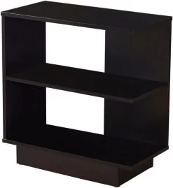 Monarch Specialties Accent Table, Side, End, Narrow, Small, 3 Tier, Living Room, Bedroom, Laminate, Brown, Contemporary, Modern